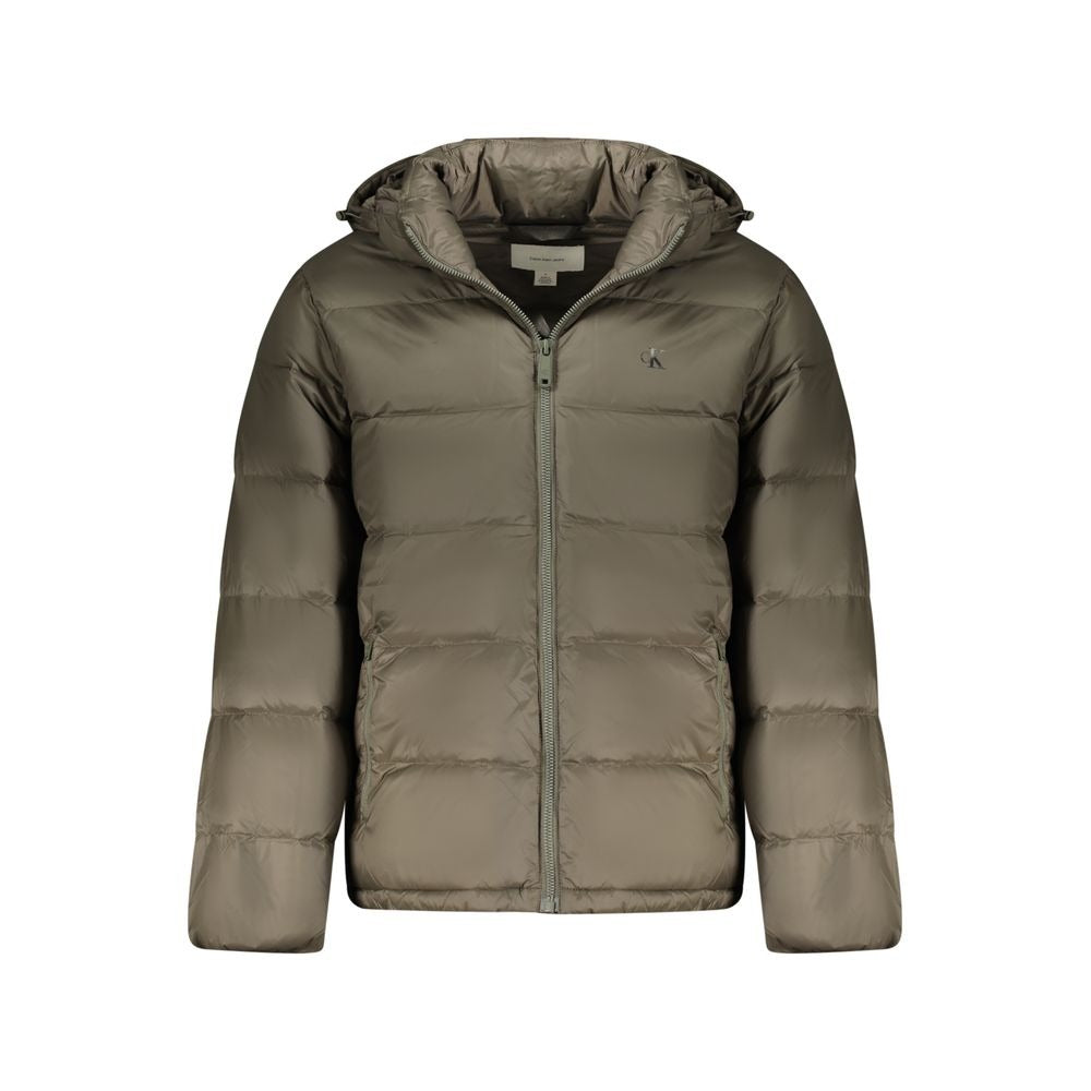 Marrone Poliammide Men's Jacket