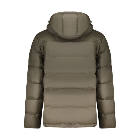 Marrone Poliammide Men's Jacket