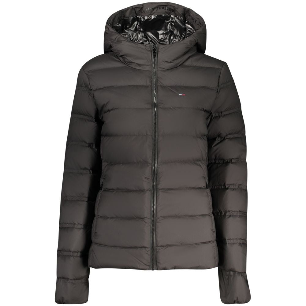 Black Polyester Women's Jacket