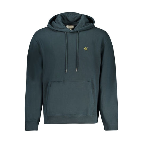 Blue Cotton Men's Sweatshirt