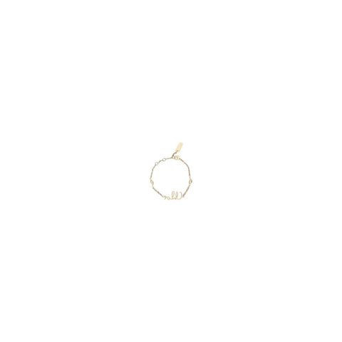 Gold Brass Bracelet