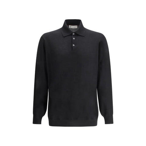 Black Cashmere Sweatshirt
