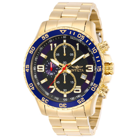 Invicta X093_14878 wristwatch by Jag Couture London - New York with a sleek stainless steel band and detailed watch face.