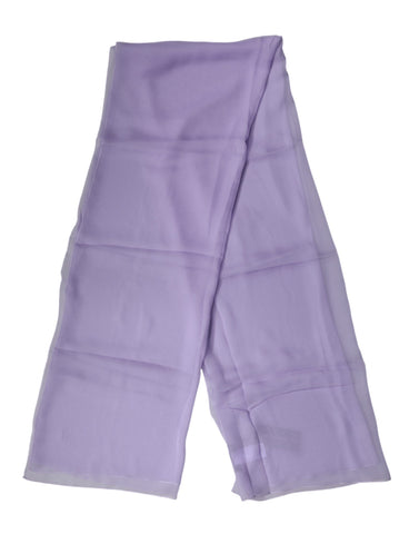 Purple Stole Silk Neck Wrap Shawl Men Scarf