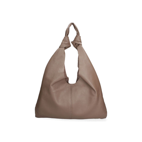Jag Couture London - New York Viola Castellani VC220715623FBG-D40 taupe handbag with sleek design and structured shape.