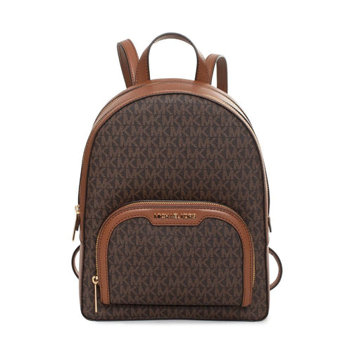 Brown Michael Kors X073_35S2G8TB2B handbag with structured design and gold-tone hardware, displayed on a neutral background.