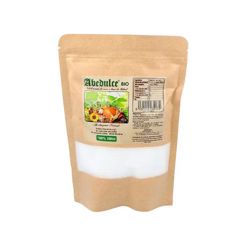 Organic Abedulce Bio 500g from Jag Couture London New York, showing the natural, unprocessed sweetener packaging.