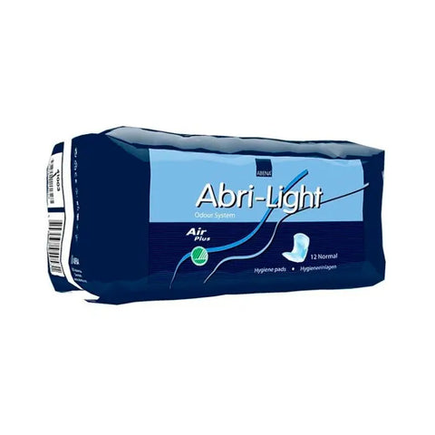 Abena Abri-Light Normal in 12U pack, adult incontinence product from Jag Couture London New York, with packaging and product display.