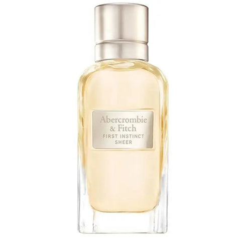 Abercrombie And Fitch First Instinct Sheer Eau De Perfume Spray 30ml with sleek packaging and perfume bottle design.