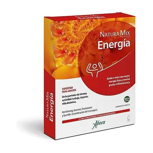 Jag Couture London - New York Aboca Natura Mix Advanced Energy - Fluid Concentrate 10 Vials
