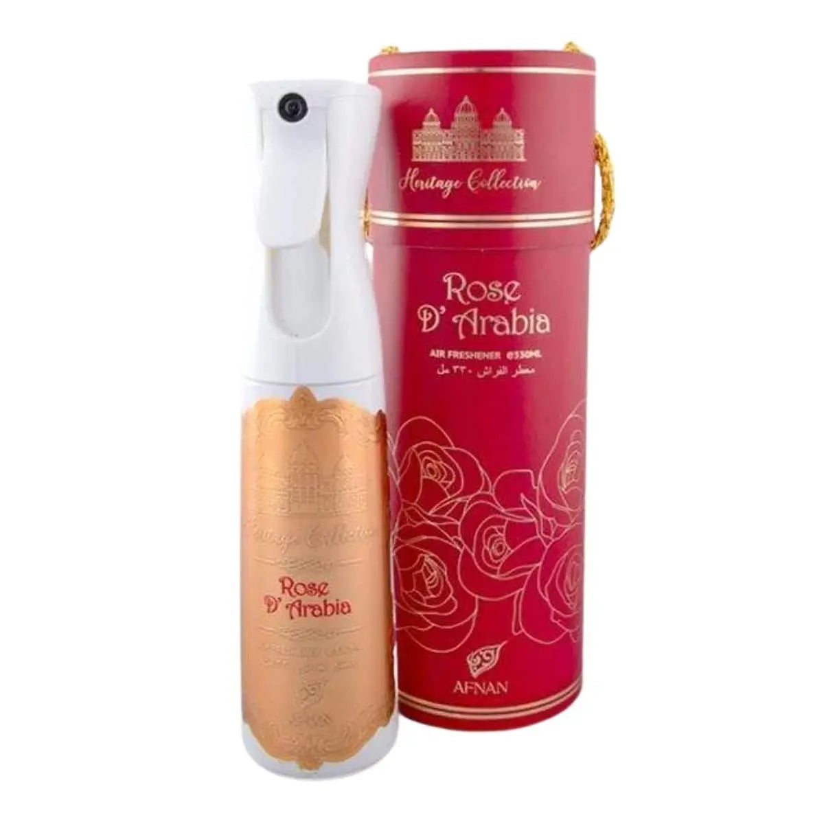 Afnan Rose D'arabia Air Freshener Spray 300ml Spray Jag Couture London - New York