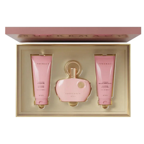 Afnan Supremacy Eau De Parfum Pour Femme 100ml Gel De Baño 100ml Locion Corporal Perfumada 100ml Jag Couture London - New York