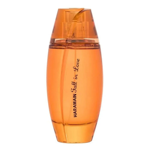 Al Haramain Fall In Love Eau De Parfum spray bottle, 100ml, by Jag Couture London New York, with floral and fruity fragrance notes