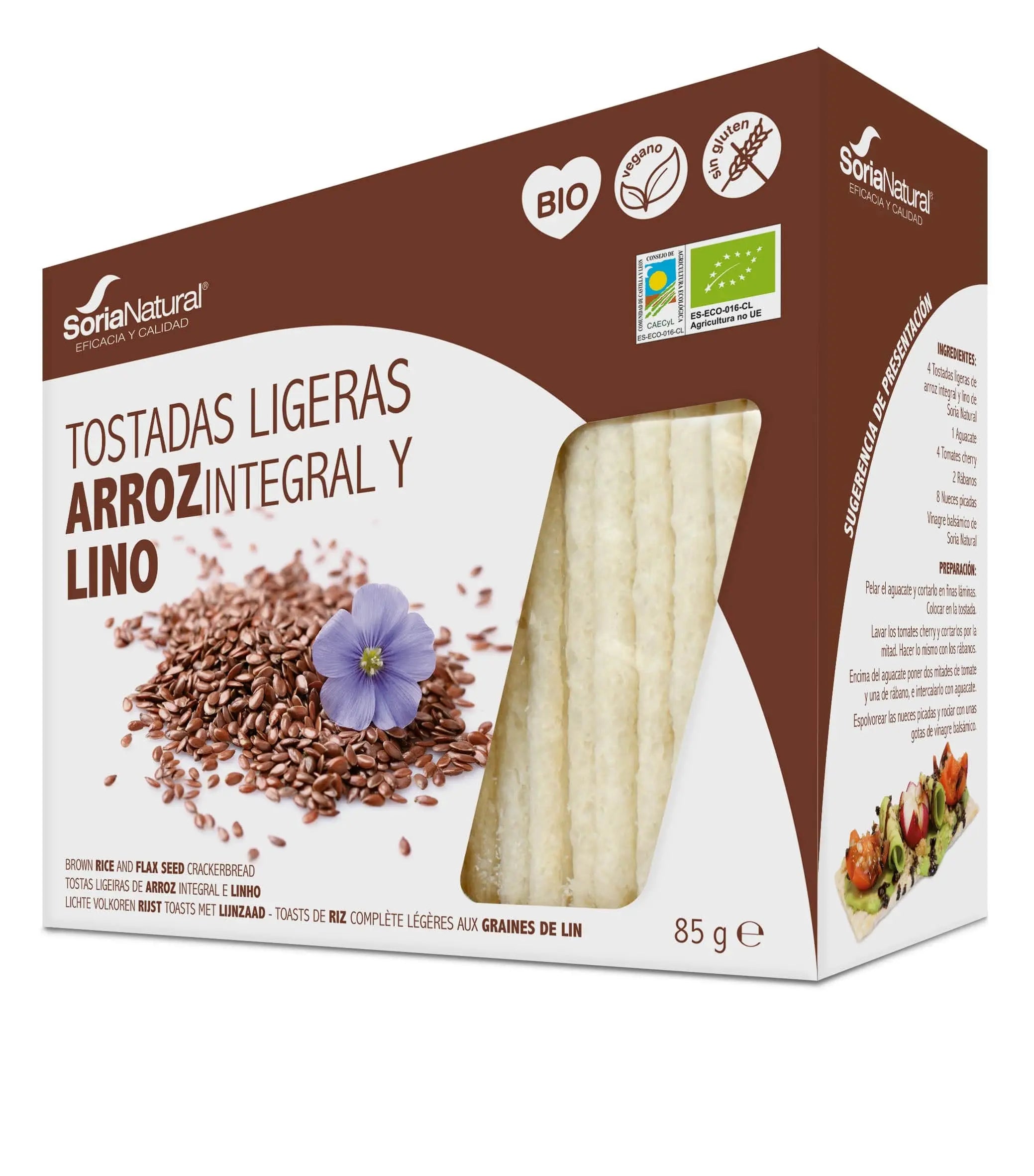 Jag Couture London - New York Alecosor Bio Tostadas De Arroz y Lino