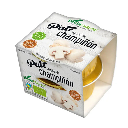 Alecosor Pate Vegetal De Champiñon Faja 2 Ud 50g Bio Jag Couture London - New York
