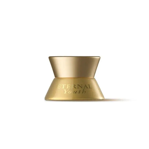 Alqvimia Eternal Youth Maximum Recovery Eye and Lip Contour cream in a 15ml jar, designed for skincare and anti-aging.