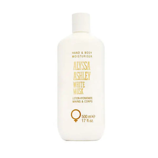 Alyssa Ashley White Musk Hand &amp; Body Moisturiser 500ml Jag Couture London - New York