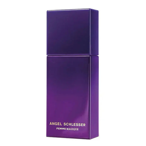 Angel Schlesser Femme Magique perfume spray in 100ml bottle, elegant fragrance with floral and woody notes, by Jag Couture London New York