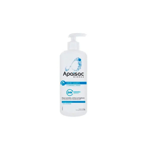 Jag Couture London New York Apaisac Biorga Moisturising Cleansing Emulsion 24h in 400ml bottle