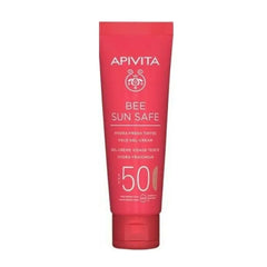 Jag Couture London - New York Apivita Bee Sun Hydra Fresh Tinted Face Gel Cream SPF50 50ml