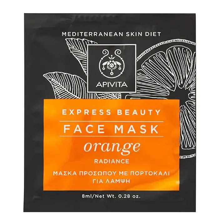 Jag Couture London - New York Apivita Brightening Face Mask With Orange 2x8ml