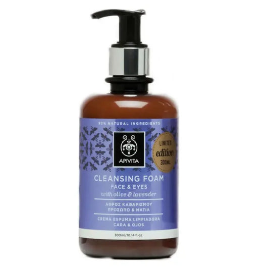 Apivita Cleansing Foam Face 300ml Jag Couture London - New York