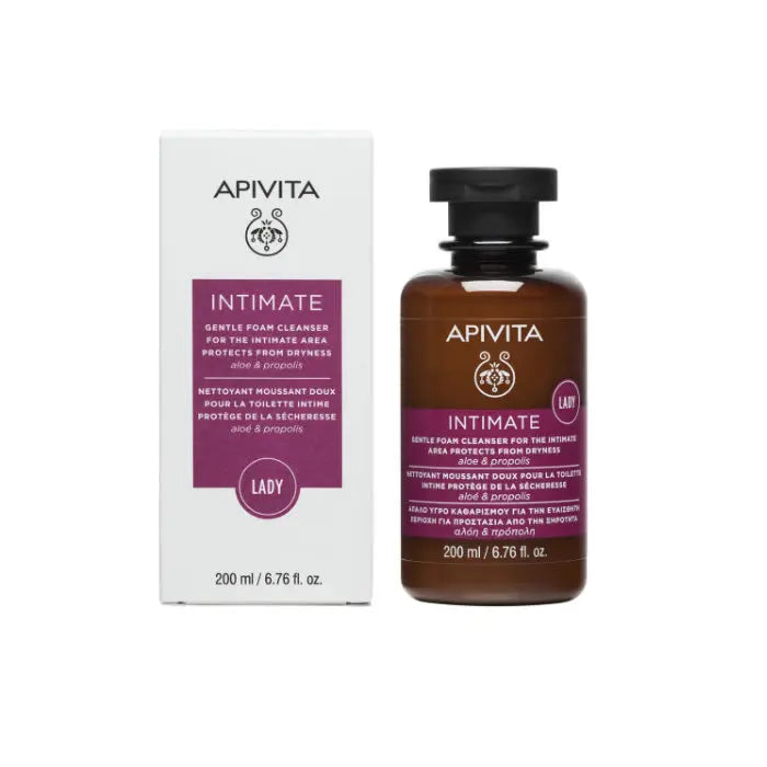Apivita Foaming Cleanser Intimate Zone 200ml Jag Couture London - New York