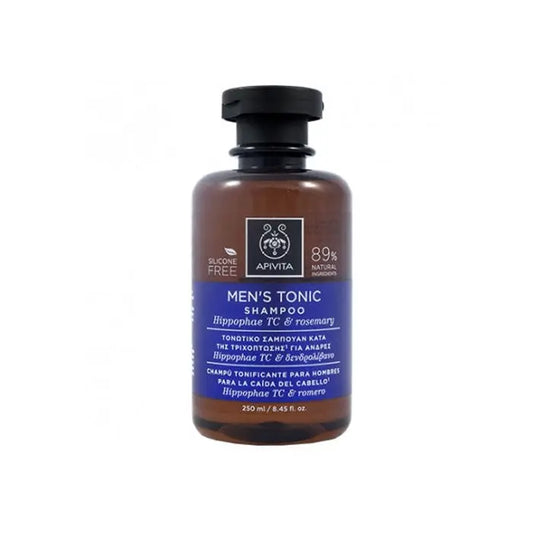 Apivita Mens Tonic Shampoo With Hippophae Tc And Rosemary 250ml Jag Couture London - New York