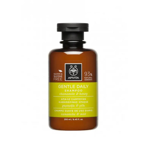 Apivita Shampoo For Frequent Use With Chamomile  And Honey 250ml Jag Couture London - New York
