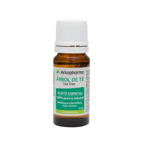 Jag Couture London New York Arkoesencial Tea Tree Oil 10ml bottle, natural essential oil for skin and aromatherapy.