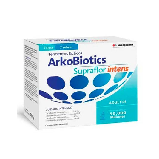 Arkopharma Arkobiotics Supraflor Intens Adult 7 Sachets Jag Couture London - New York