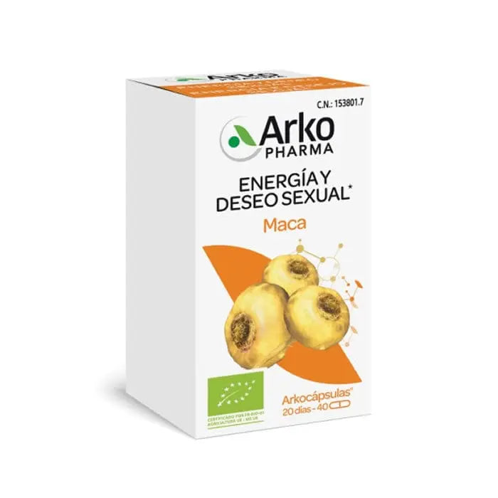 Jag Couture London - New York Arkopharma Arkocápsulas Maca 40 Capsules