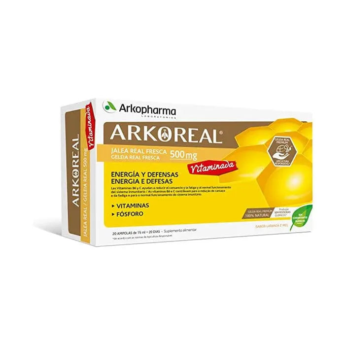 Jag Couture London - New York Arkopharma Arkoreal Royal Jelly 500mg 20 Ampoules
