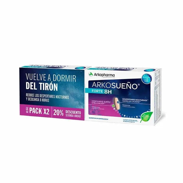 Arkopharma Arkorelax Sleep Forte Duplo 30 Tablets Jag Couture London - New York