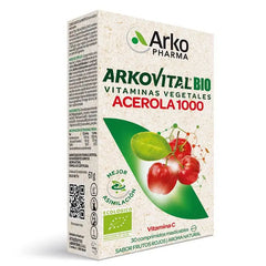 Arkopharma Arkovital Acerola 1000 Vitamin C 30 Tablets Jag Couture London - New York