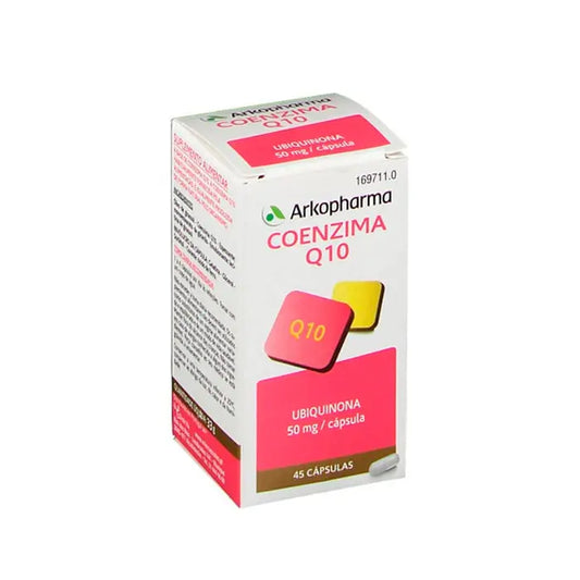 Arkopharma Arkovital Coenzima Q10 50mg 45 Capsules Jag Couture London - New York