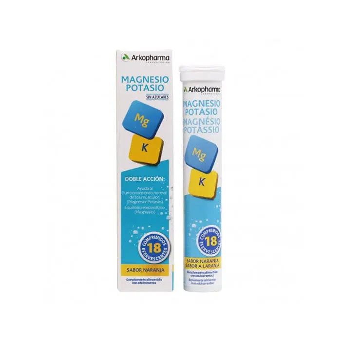Jag Couture London - New York Arkopharma Arkovital Magnesium Potassium 18 Tablets