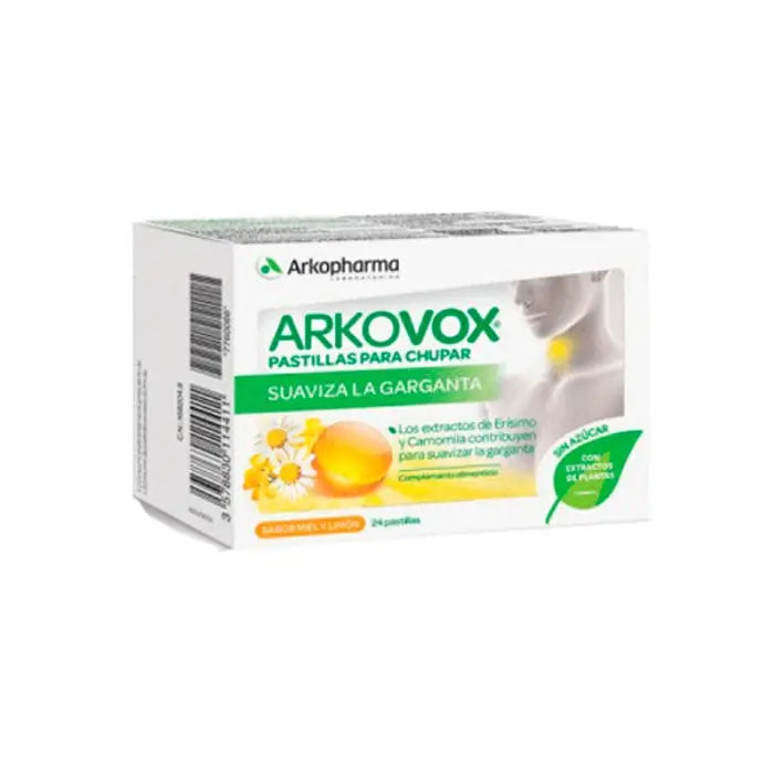 Jag Couture London - New York Arkopharma Arkovox Sugar Free Lemon Honey 24 Tablets
