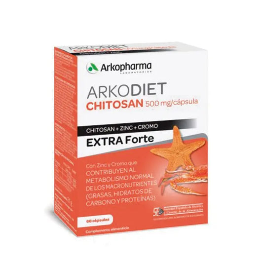 Arkopharma Chitosan Extra Forte 500mg 60 Capsules Jag Couture London - New York