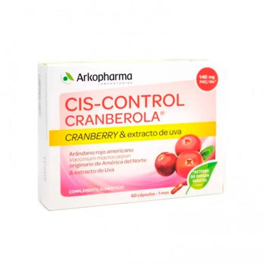 Arkopharma Cranberola Ciscontrol 60 Capsules Jag Couture London - New York
