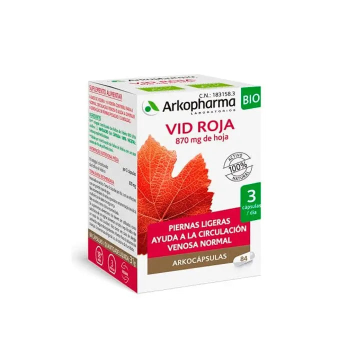 Jag Couture London - New York Arkopharma Red Vine 84 Capsules