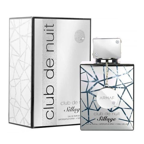 Armaf Club De Nuit Eau De Parfum spray bottle, 105ml, with elegant packaging, by Jag Couture London New York.