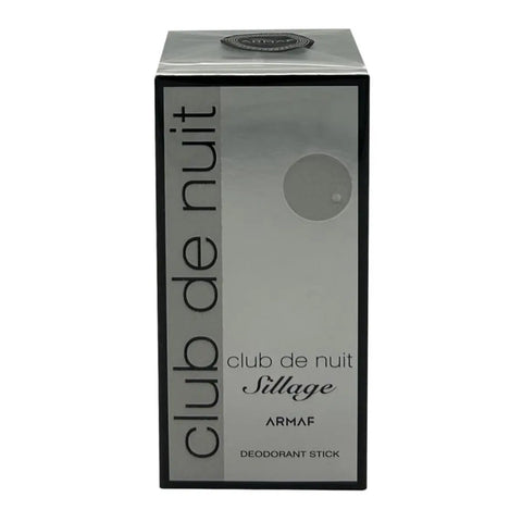 Armaf Club De Nuit Sillage deodorant stick 75ml, featuring sleek packaging and branding from Jag Couture London New York.