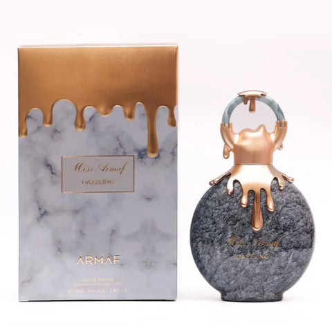 Armaf Miss Armaf Blended Eau De Parfum 100ml spray bottle, elegant fragrance packaging, by Jag Couture London New York