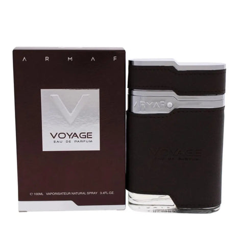 Armaf Voyage Eau De Parfum spray bottle with 100 units, presented by Jag Couture London New York.