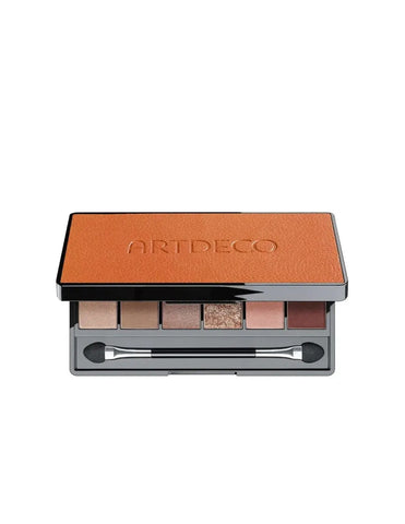 Artdeco Iconic Eyeshadow Palette Pretty In Sunshine with vibrant shades and neutral colors for versatile eye makeup looks.