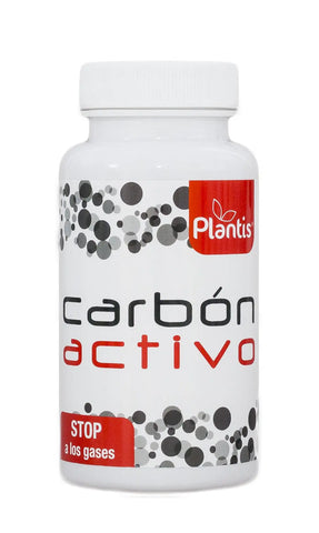 Jag Couture London New York Artesania Carbon Activo Plantis 60 caps, herbal supplement with activated carbon capsules.