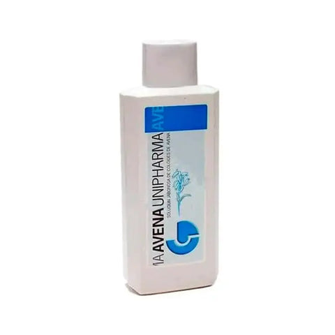Avena Unipharma moisturizing lotion 500ml bottle with pump dispenser, by Jag Couture London New York, on a clean surface.