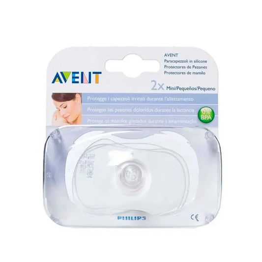 Avent 2 Mini Silicone Nipple Shields Jag Couture London - New York