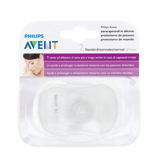 Avent 2 Nipple Liners Silicone Standard Jag Couture London - New York
